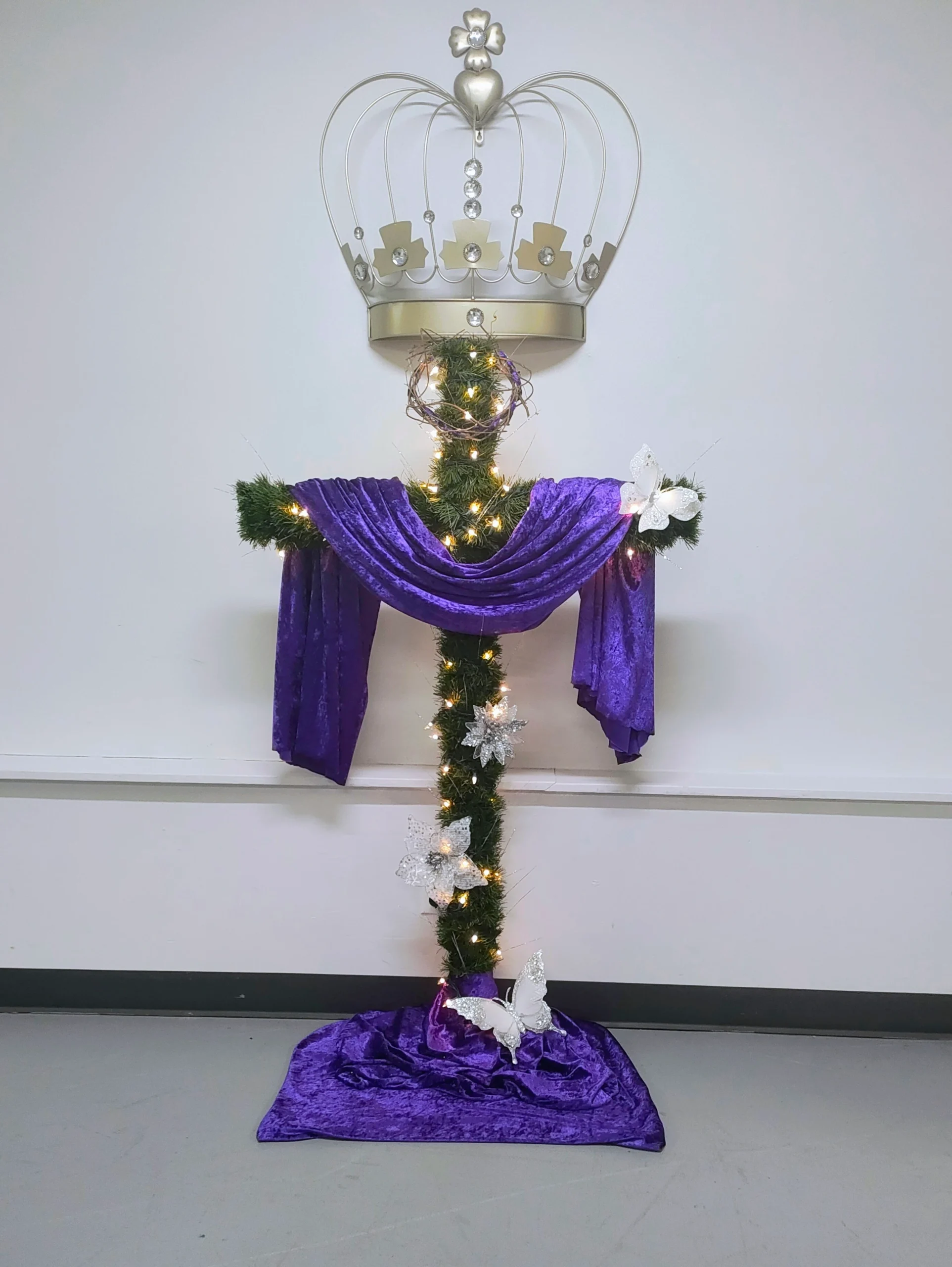Cross and crown display symbolizing faith, restoration, and Christ-centered identity at The GAP residential program