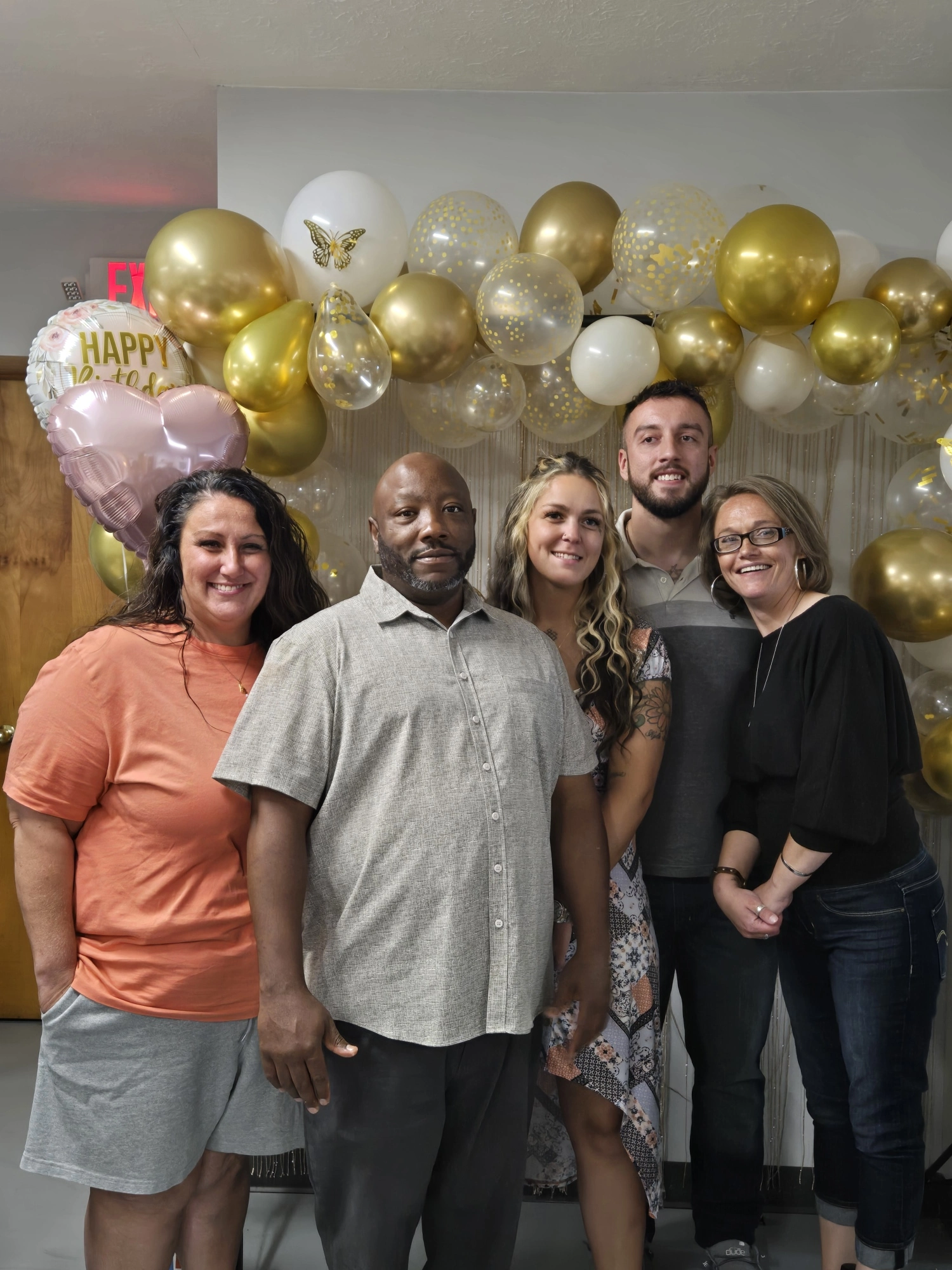 GAP graduation celebration with graduates and staff